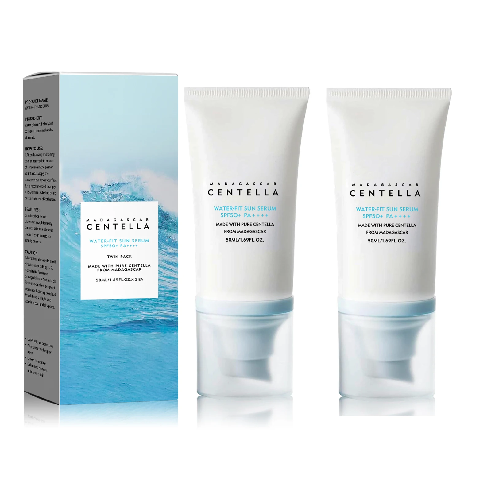 Spf 50 Sunscreen - 2/1pcs SPF50+ Sunscreen Cream Centella Strong