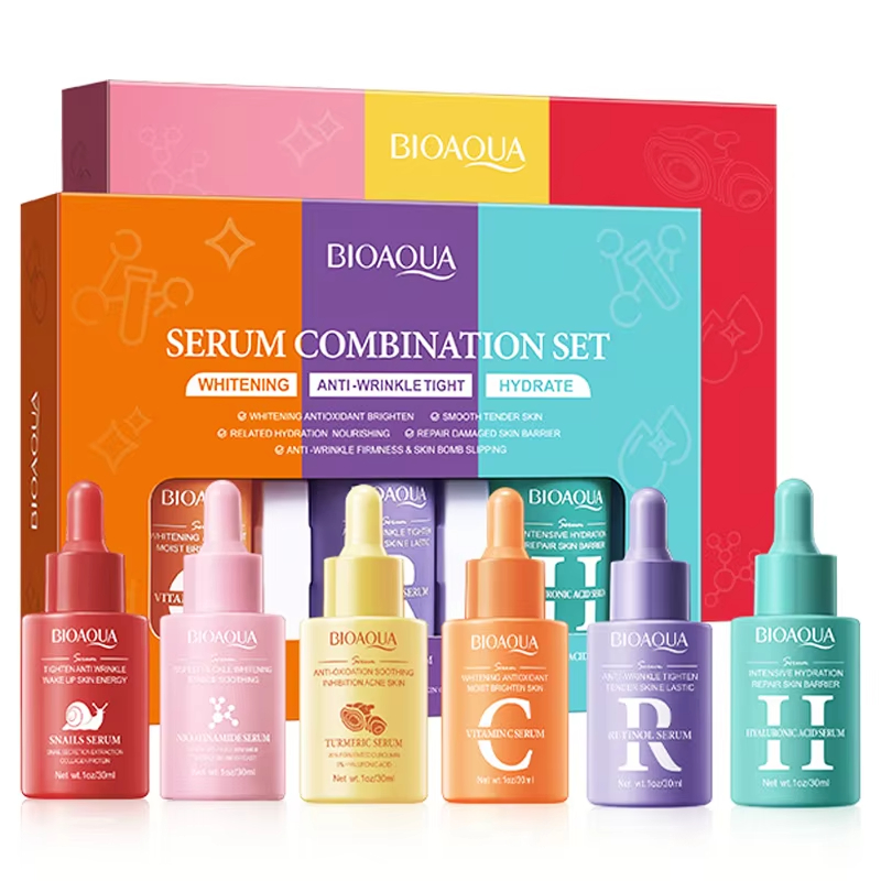 3pcs/set BIOAQUA Vitamin C Ret - Hyaluronic Acid Serum ulasan dan harga