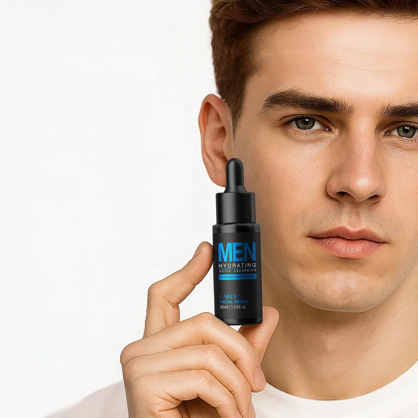 Mens 30ml Facial Serum Hydrati - Hyaluronic Acid Serum ulasan dan harga