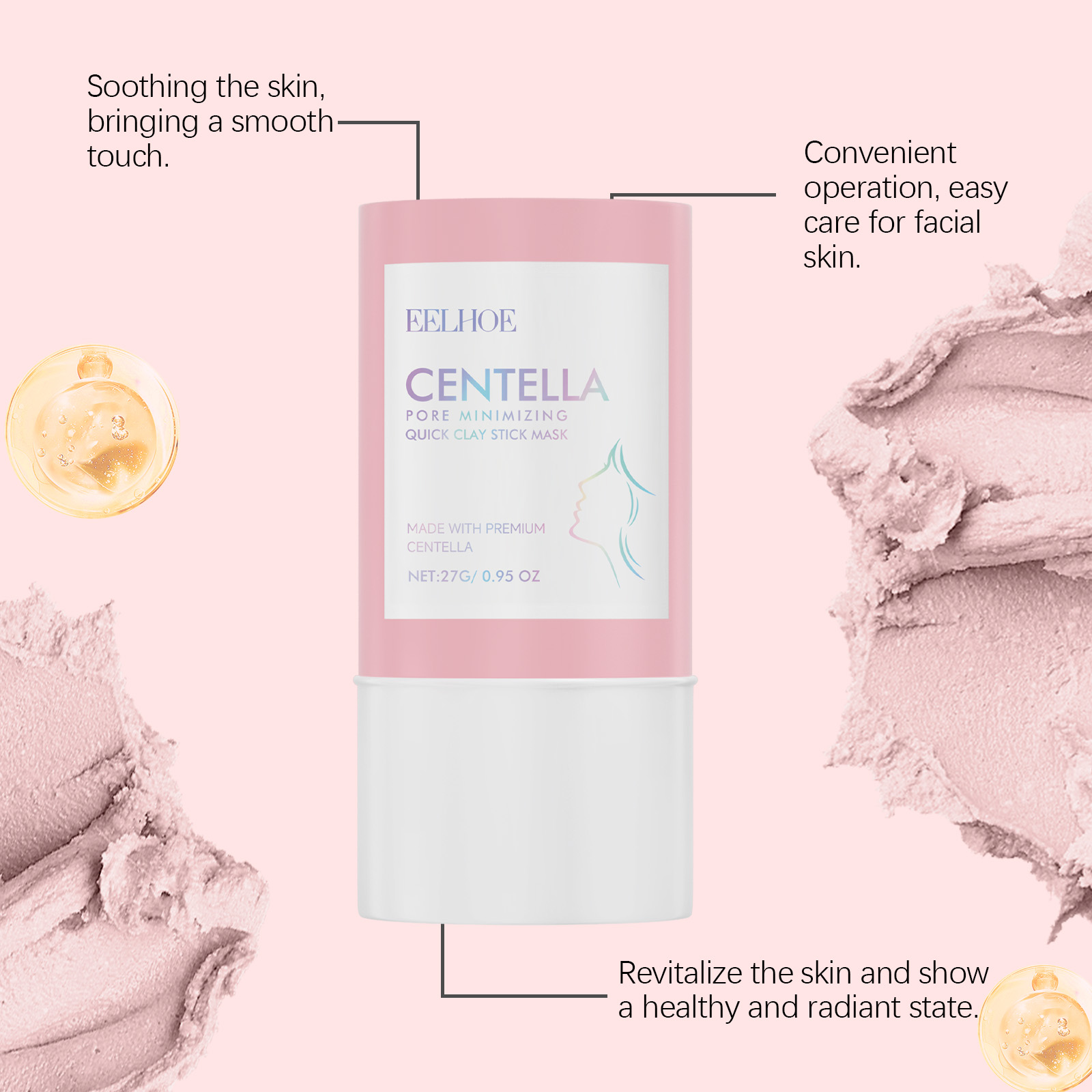 Centella Asiatica Clay Mask St - Bentonite Clay Mask ulasan dan harga
