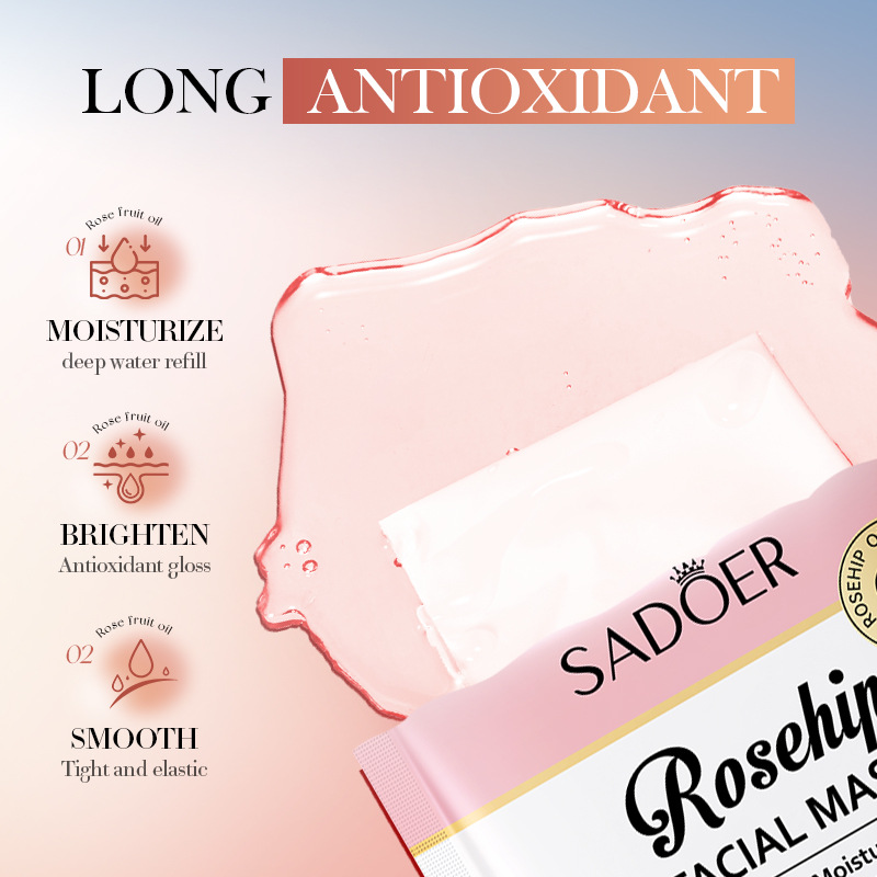 5/10pcs SADOER Rosehip Face Ma - Face Oil Rosehip ulasan dan harga