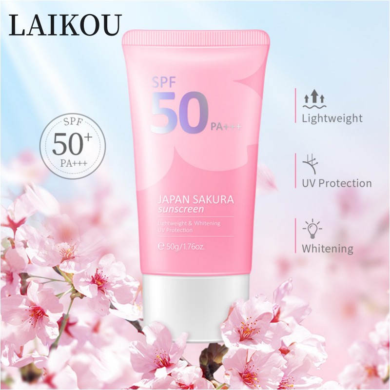 Facial Body Sunscreen Whitenin - Spf 50 Sunscreen ulasan dan harga