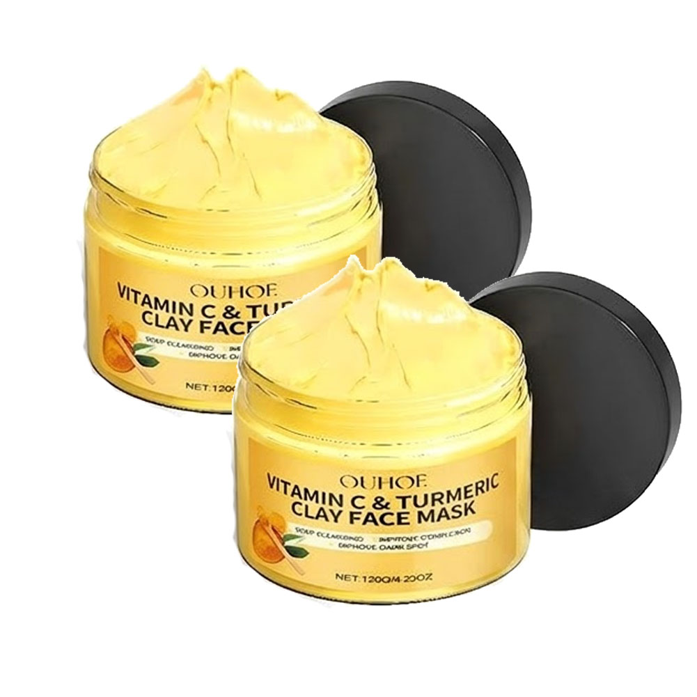 Turmeric Vitamin C Clay Mask C - Bentonite Clay Mask ulasan dan harga