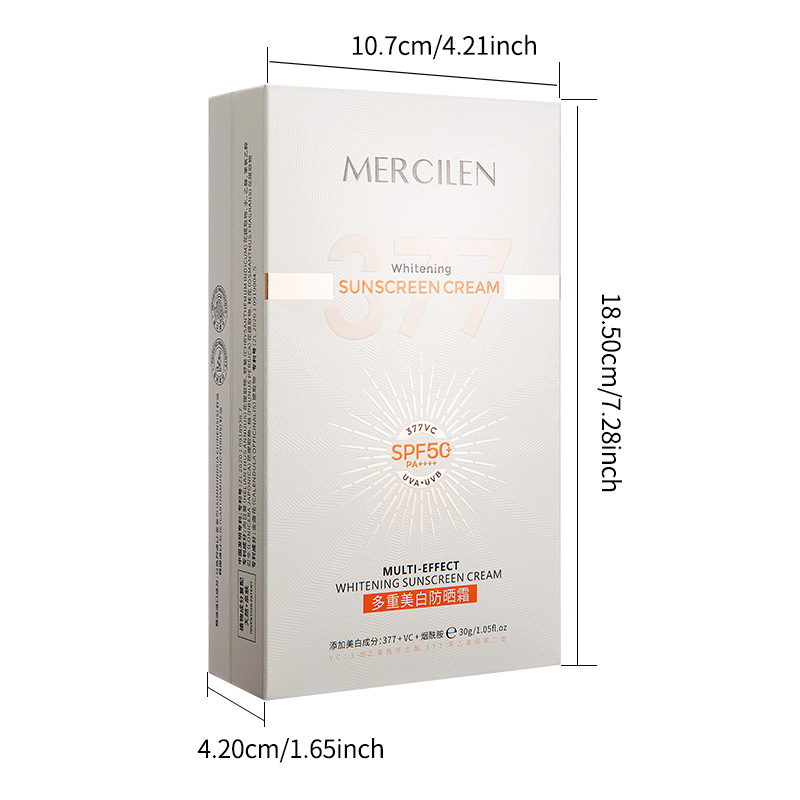 Mercilen Facial and Body Sunsc - Spf 50 Sunscreen ulasan dan harga