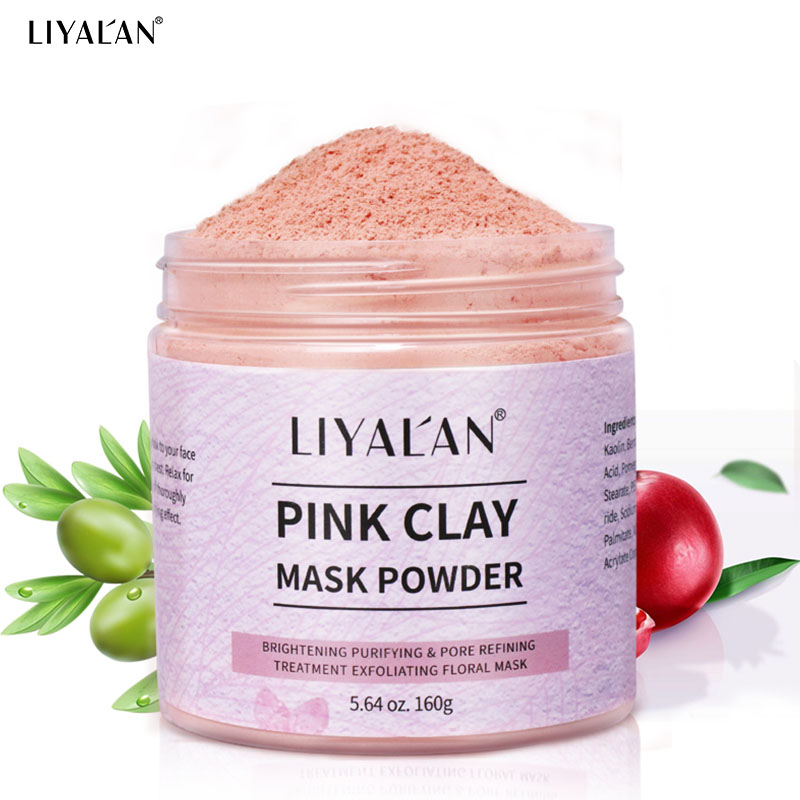 Pink Clay Mask Powder Face Red - Bentonite Clay Mask ulasan dan harga