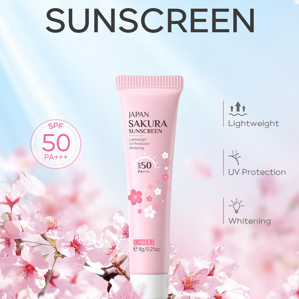 Sakura Sunscreen Whitening Cre - Spf 50 Sunscreen ulasan dan harga