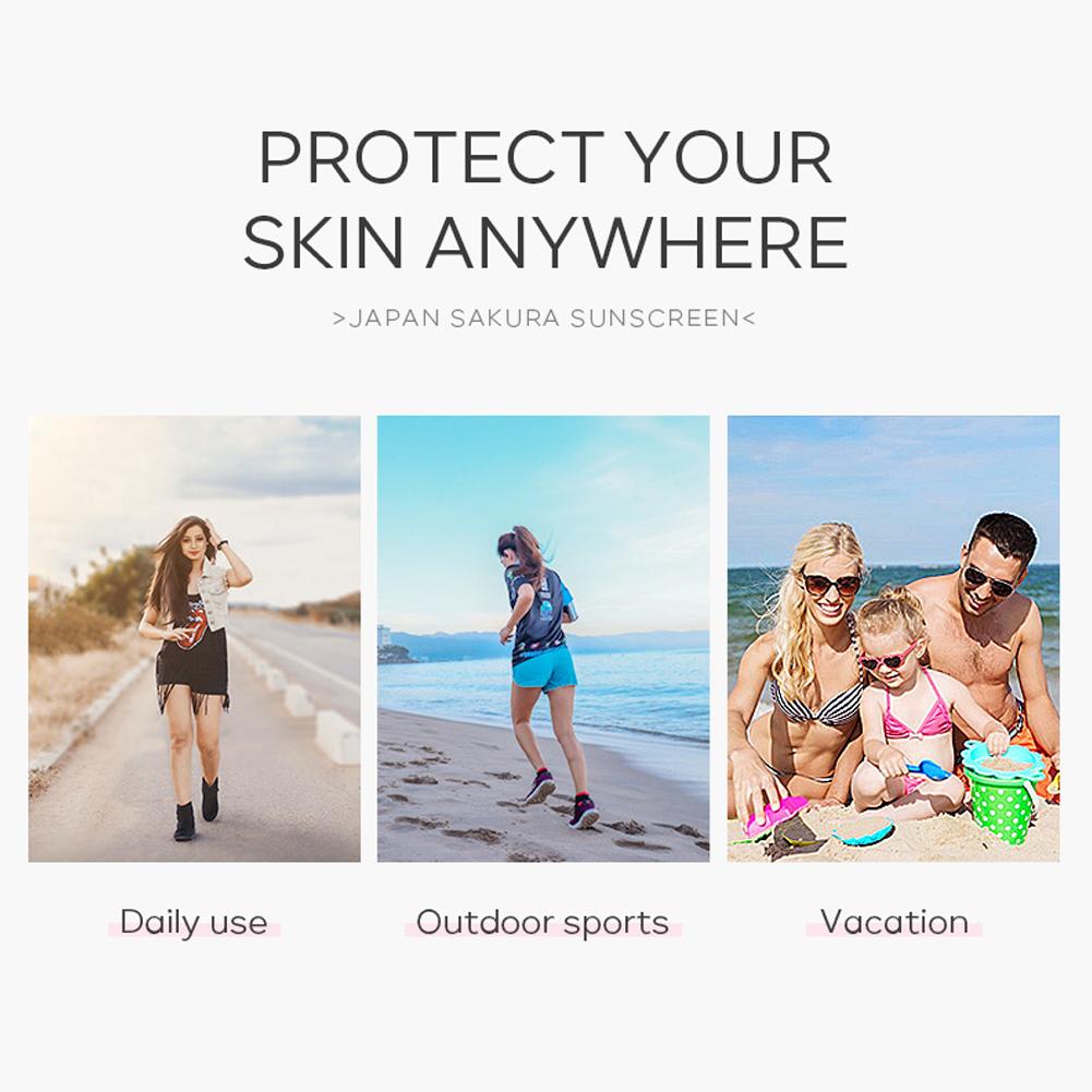 Sakura Sunscreen Whitening Cre - Spf 50 Sunscreen ulasan dan harga