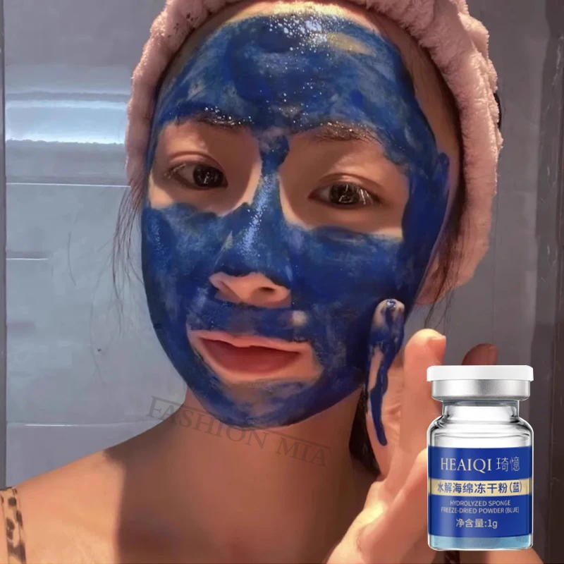 80% Blue Sponge microalgae Kit - Hyaluronic Acid Serum ulasan dan harga